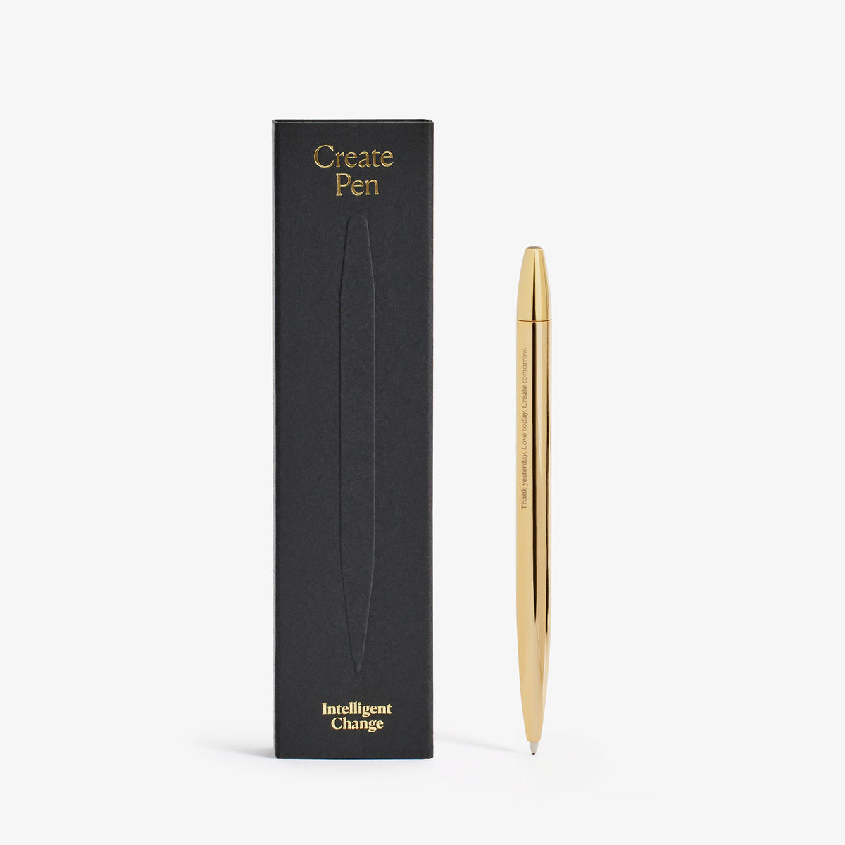 Intelligent Change Create Pen 24k Gold Productivity Creativity