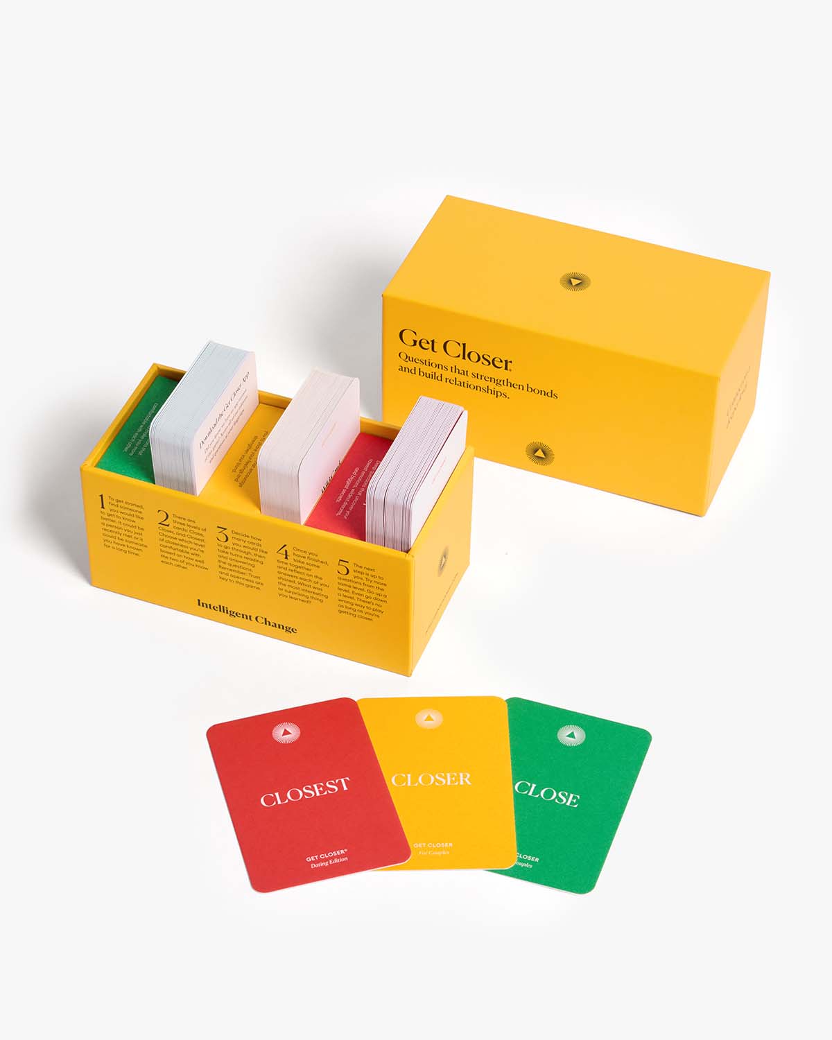 シングルカード Let's Get Closer Intelligent Change Get Closer Question Game - Conversation Cards | Intelligent Change