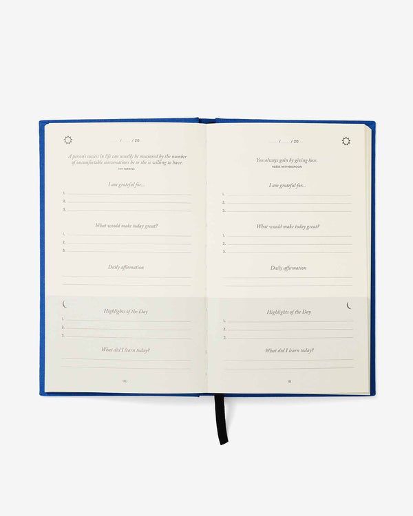Goal Setting Gratitude Bundle - Royal Blue