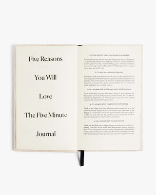 Journal 5 The Five Minute Journal® - Simplest, most effective way to be happier ...