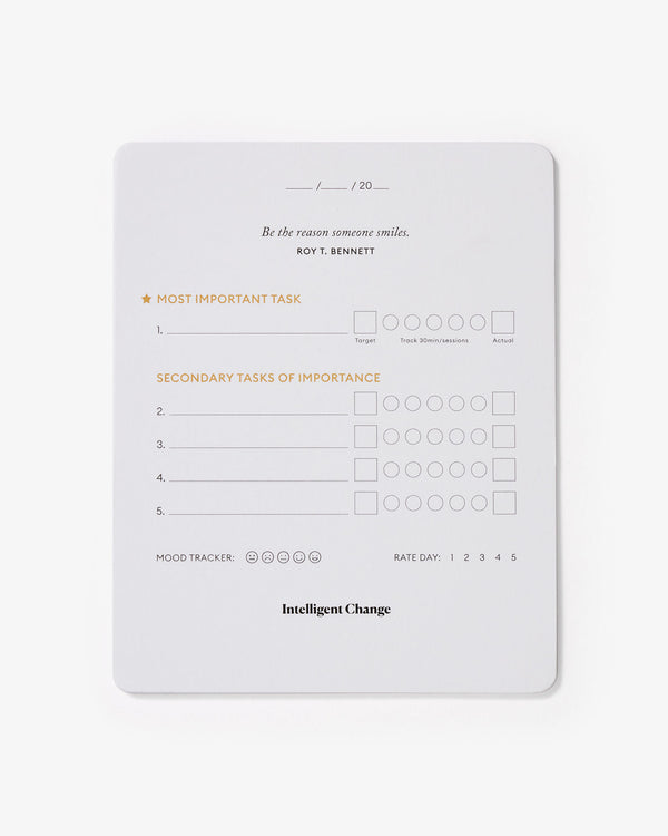 Productivity Planner Cards