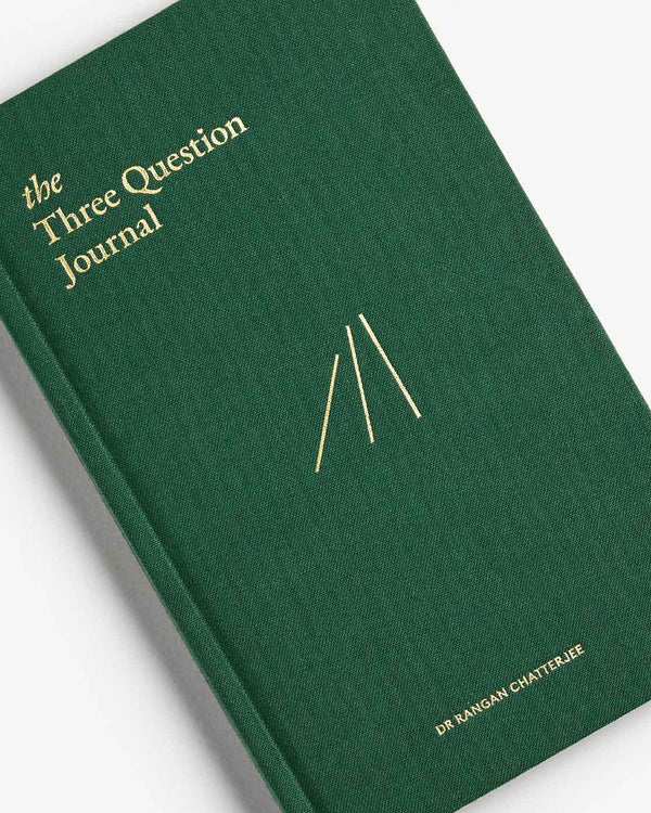 The Three Question Journal - Green