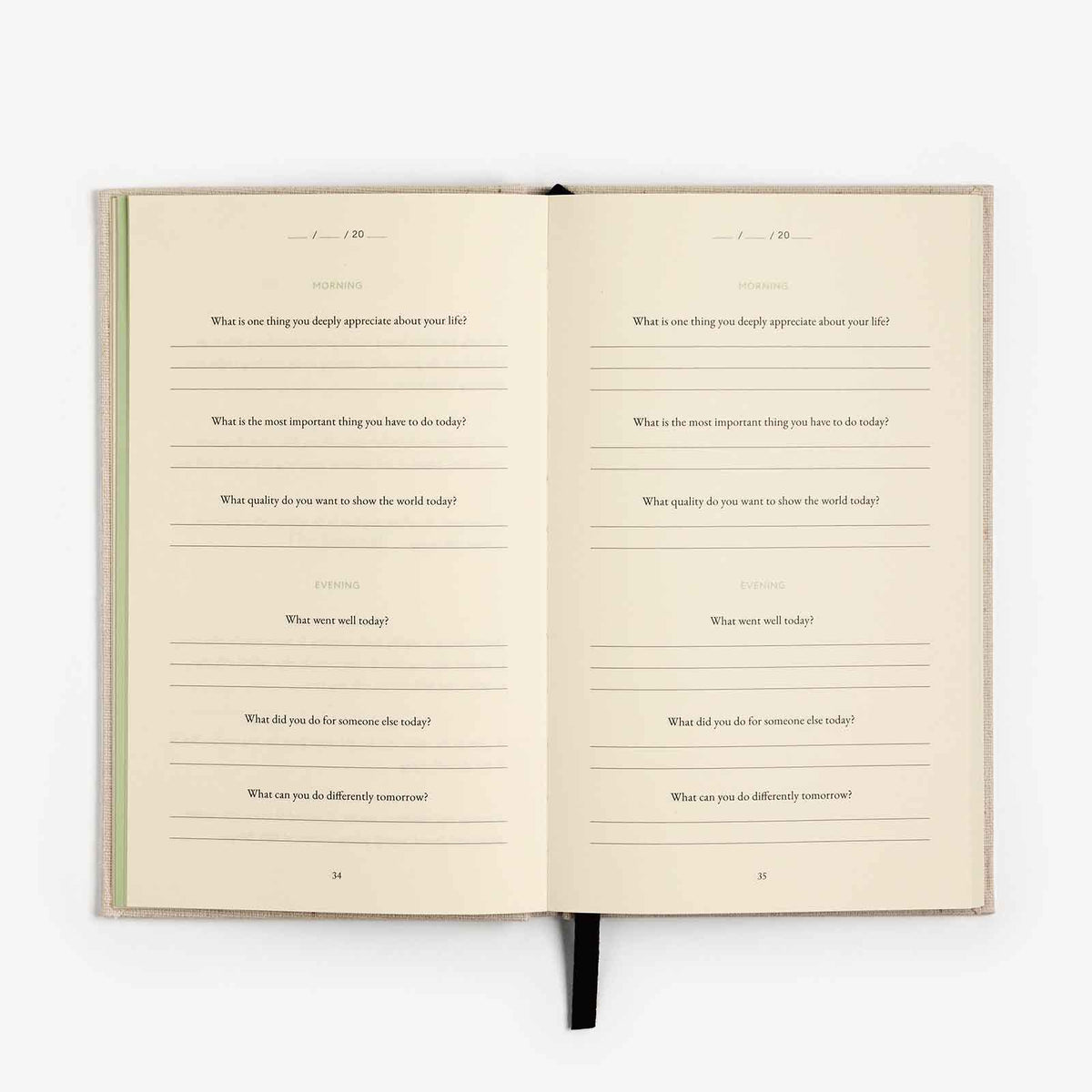 Question Journal Example The Three Question Journal by Dr. Rangan Chatterjee | Intelligent Change
