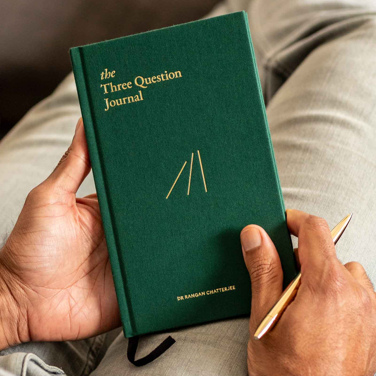 3rd Journal The Three Question Journal by Dr. Rangan Chatterjee | Intelligent Change