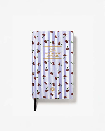 Le journal de cinq minutes Rayures cerises