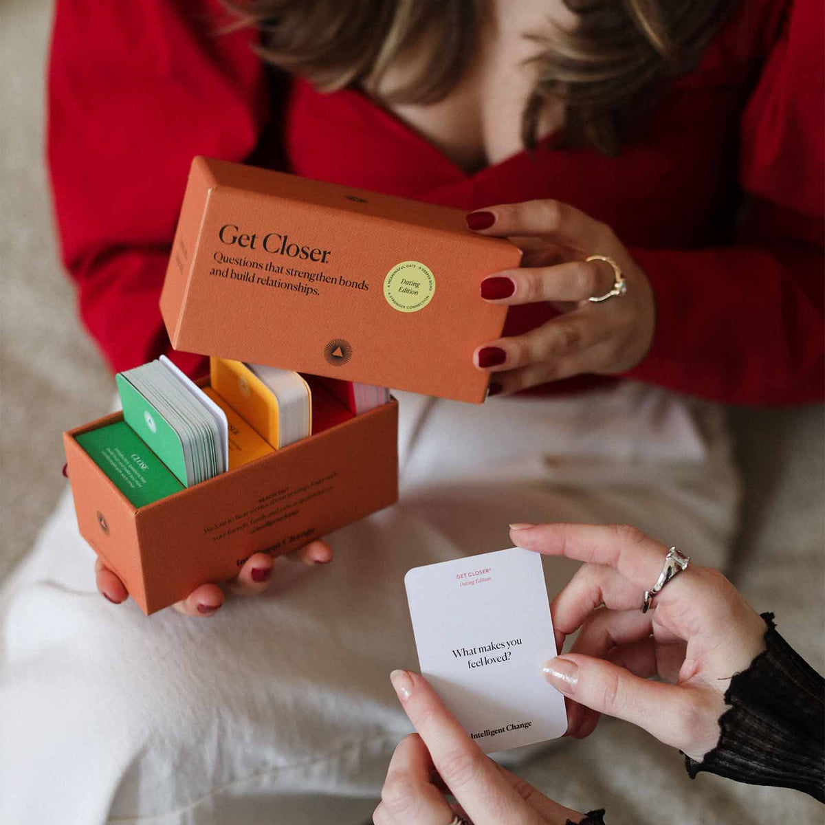Get Closer: Dating Edition | Conversation Cards by Intelligent Change