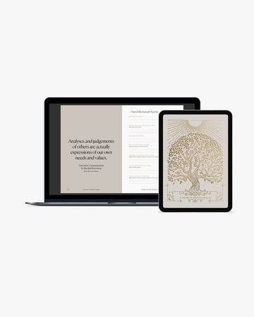 Notes to Mindfulness Journal Digital Version Linen