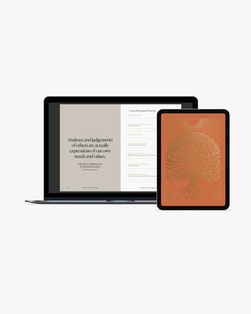 Notes to Mindfulness Journal Digital Version Sunset