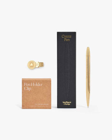 Ensemble stylo et pince