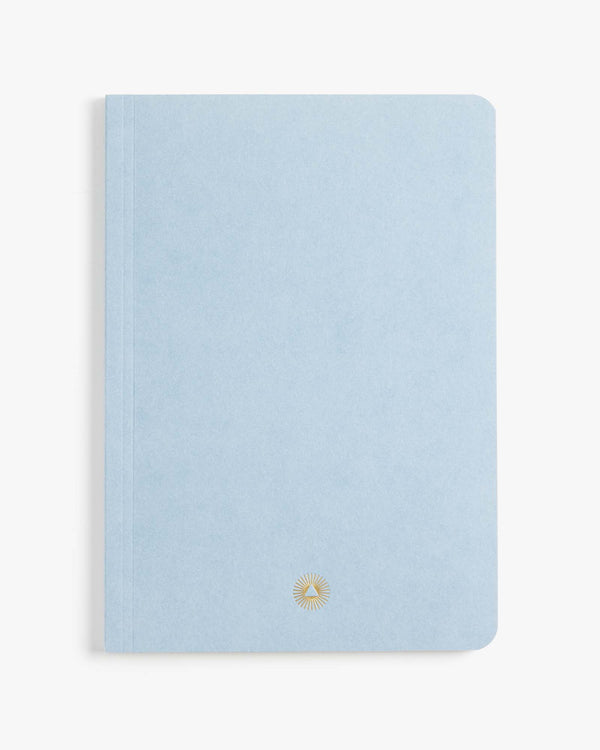 Essential notebook by Intelligent Change created with bespoke paper and made in Germany, Lined long-form journaling notebook with dated pages.