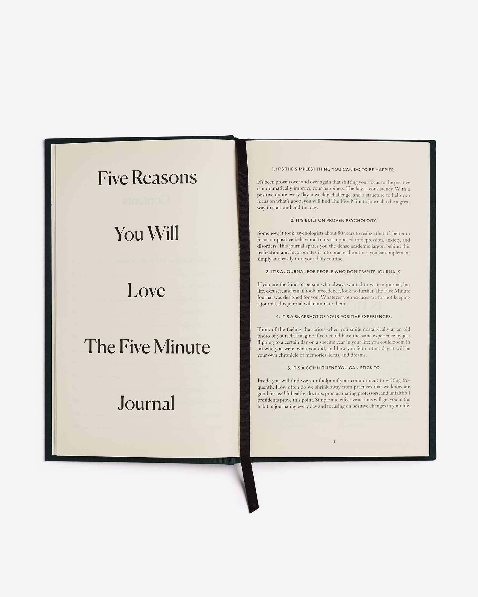 The Five Minute Journal® - Simplest, most effective way to