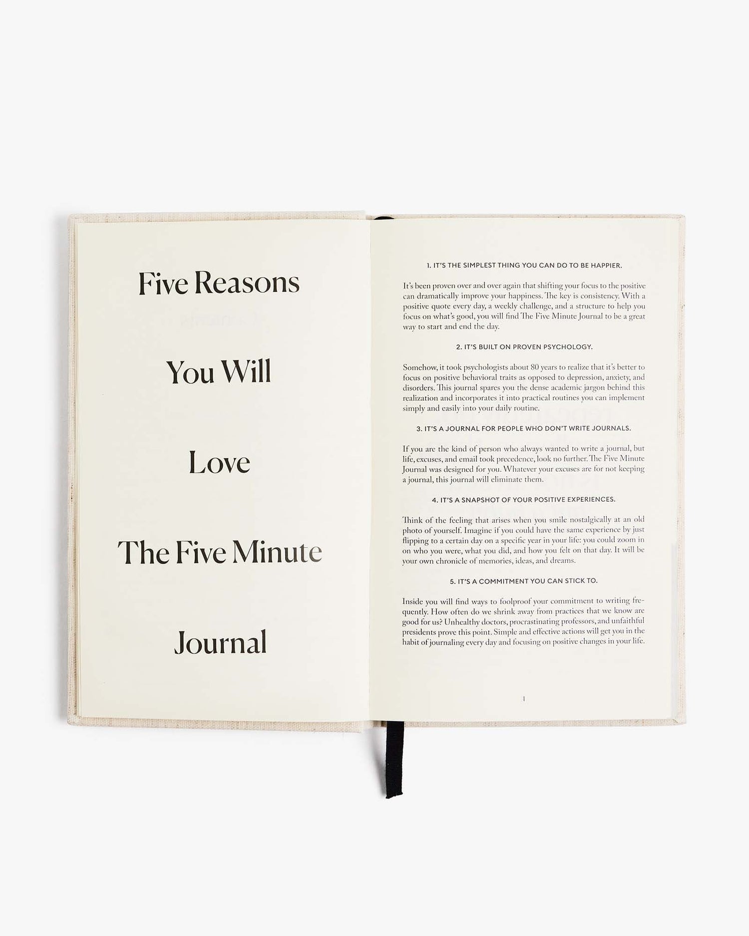 The Five Minute Journal® - Simplest, most effective way to be