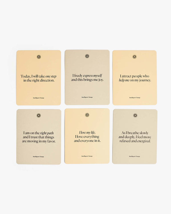 mindful affirmation cards weekly daily positive affirmations - Build a growth mindset, overcome self-limiting beliefs, and transform the way you think and feel about life with the complete collection of Mindful Affirmations. 