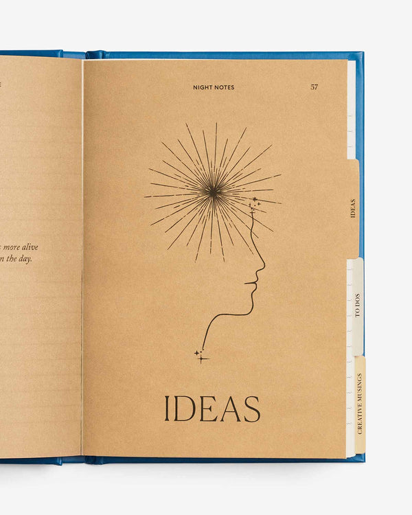 Build your morning and evening rituals with the Bedside Bundle, which includes the Five Minute Journal and the Night Notes journal. Start every day with gratitude and finish it with mindful reflection and creative musings. These two life-changing tools with elegant, minimalistic design will fit into any bedroom aesthetics.