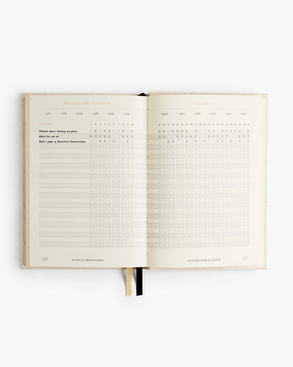 Notes to Mindfulness Journal | Intelligent Change x Chelsea Kauai