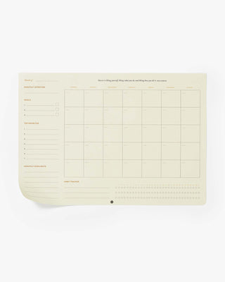Productivity Monthly Desk Pad | Intelligent Change